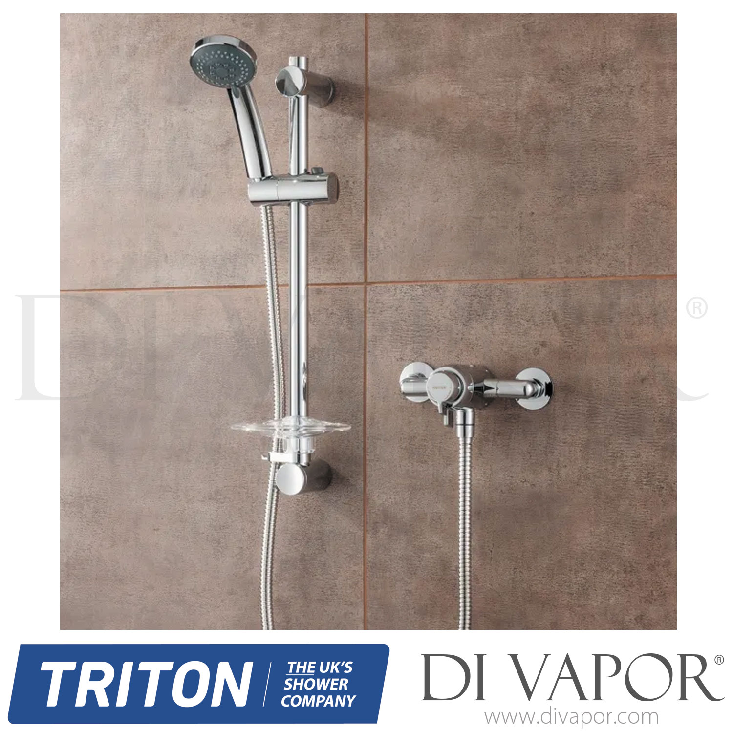 Triton Petita Mini Concentric Mixer Shower September 2017 Spare Parts TR DV 361